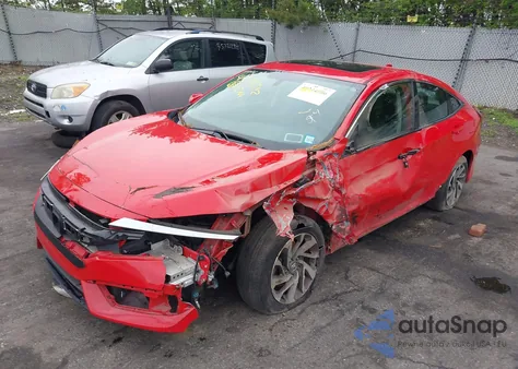 2017 Honda Civic Ex from USA, damaged, VIN 2HGFC2F78HH536978